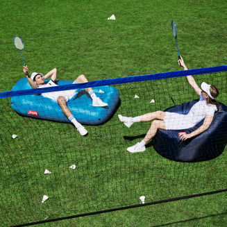 Materac nadmuchiwany Fatboy Lamzac L 3.0 Sky blue - 5