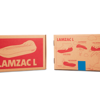Materac nadmuchiwany Fatboy Lamzac L 3.0 Sky blue - 2