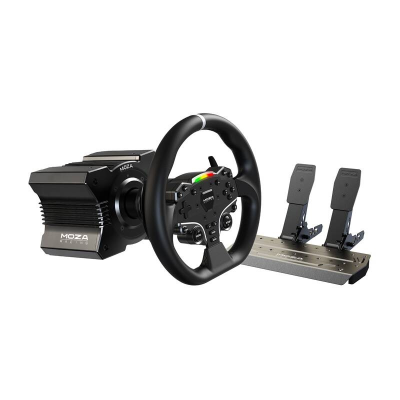 Zestaw simracingowy MOZA RACING R5 + ES + SRP-Lite + zaciski (PC)