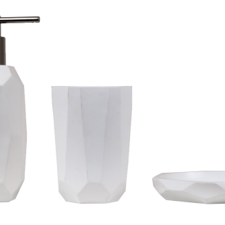 Kubek łazienkowy Sorema Dynamic white - 2