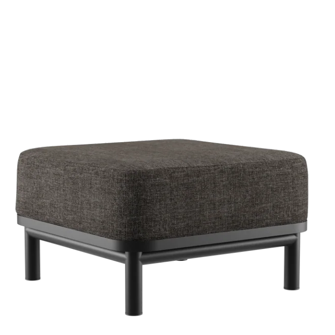 Pufa ogrodowa SACKit Kirra Lounge Sofa Pouf Noir