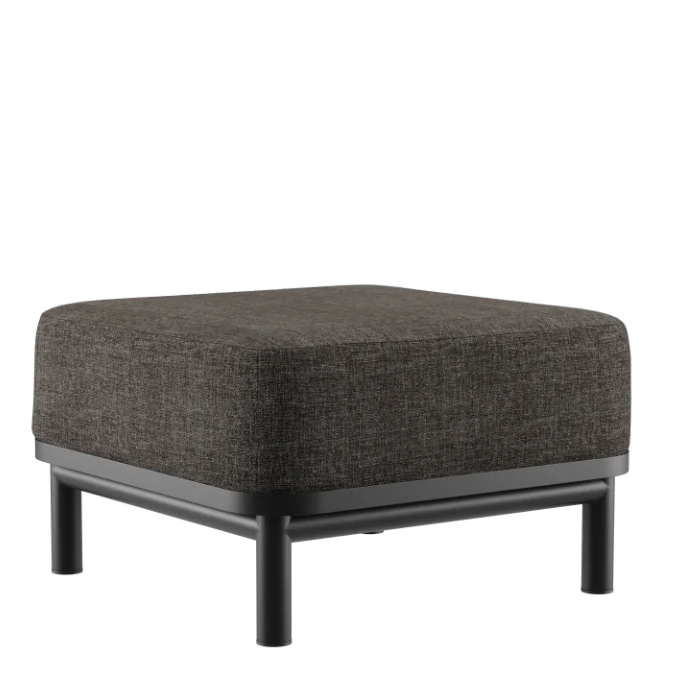 Pufa ogrodowa SACKit Kirra Lounge Sofa Pouf Noir