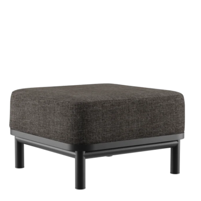 Pufa ogrodowa SACKit Kirra Lounge Sofa Pouf Noir