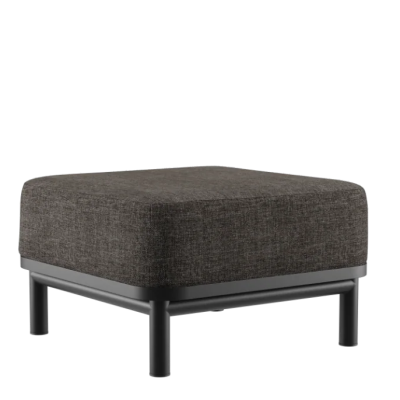 Pufa ogrodowa SACKit Kirra Lounge Sofa Pouf Noir