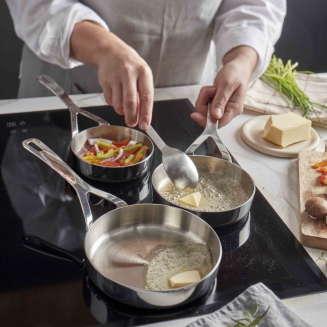 Patelnia stalowa Demeyere Mini 3 16 cm - 2