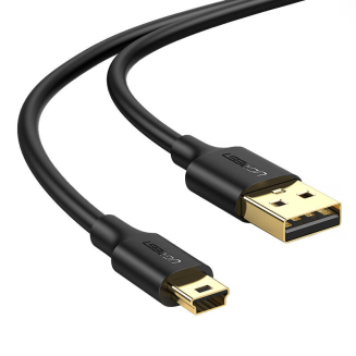 Kabel UGREEN US132 USB-A-mini USB 3m (czarny) - 2