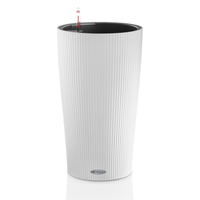 Donica Lechuza Cilindro Color 32 biały