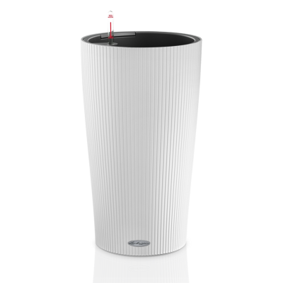 Donica Lechuza Cilindro Color 32 biały