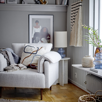 Bloomingville Fabiola Blue table lamp - 4