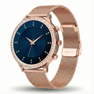 Smartwatch Gravity Różowe Złoto Pasek i Bransoleta GT5-6 - 4