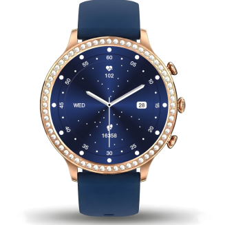 Smartwatch Gravity Różowe Złoto Pasek i Bransoleta GT5-6 - 8