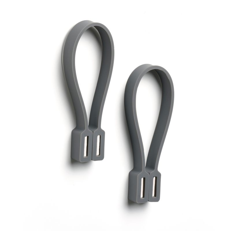  Magnetic wall hooks Zone Denmark Loop Grey 2 pcs.