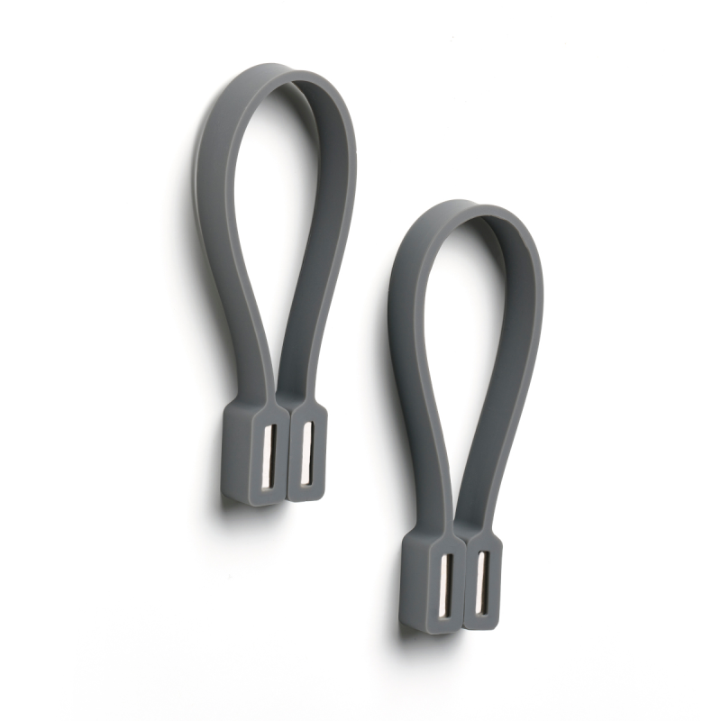 Haczyki magnetyczne na ścierkę Zone Denmark Loop Grey 2 szt.