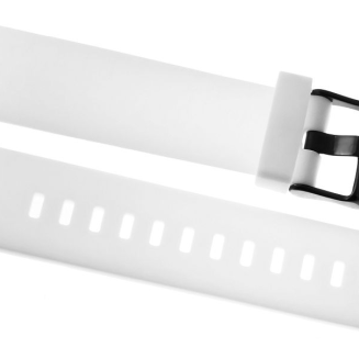 Pasek silikonowy BIAŁO-CZARNY U15-22-12 - 4