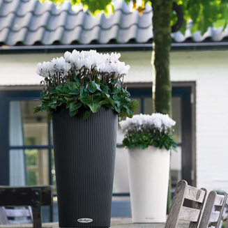 Donica Lechuza Cilindro Color 32 piaskowy brąz - 6