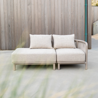 Sofa ogrodowa SACKit Kirra Lounge Sofa 2 Seater Open End Sand - 14
