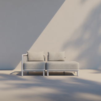 Sofa ogrodowa SACKit Kirra Lounge Sofa 2 Seater Open End Sand - 12