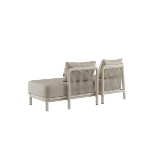 Sofa ogrodowa SACKit Kirra Lounge Sofa 2 Seater Open End Sand - 6