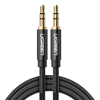  UGREEN AV112 jack cable 3.5mm-3.5mm 2m (black) - 2