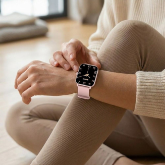 Smartwatch Gravity Różowe Złoto Różowy GT36-1 - 2