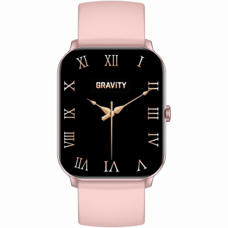 Smartwatch Gravity Różowe Złoto Różowy GT36-1 - 4