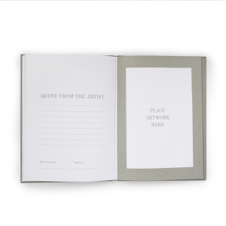 Album na prace plastyczne Great Art - szary | PRINTWORKS - 3