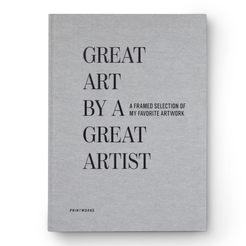 Album na prace plastyczne Great Art - szary | PRINTWORKS