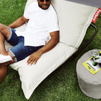 Fatboy Point Outdoor Gray Taupe pouffe 35x50 cm - 6