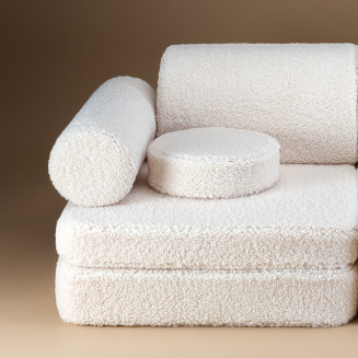 Sofa dziecięca Wigiwama Settee Cream White - 2