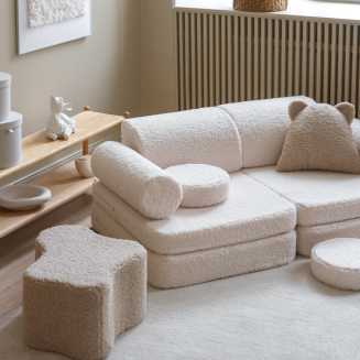 Sofa dziecięca Wigiwama Settee Cream White - 7