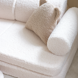 Sofa dziecięca Wigiwama Settee Cream White - 3