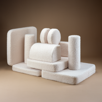  Wigiwama Settee Cream White Children's Sofa - 4