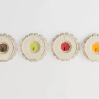 PLASTIA Pokrywa fermentacyjna 13.5 cm brązowy - 5