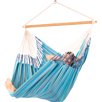  La Siesta Habana azure kingsize hammock chair - 3