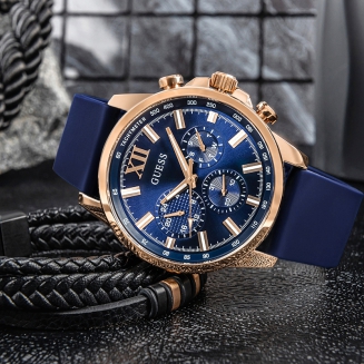 Zegarek Męski Guess Walker GW0913G1 + BOX - 6