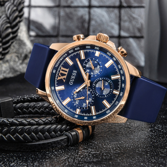 Zegarek Męski Guess Walker GW0913G1 + BOX - 6