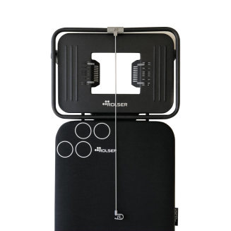 Deska do prasowania Rolser K-TRES Czarna tuba Natural-Plomo - 2