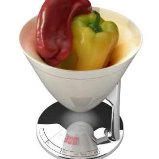  Electronic scale with timer Casa Bugatti Uma fuchsia - 3