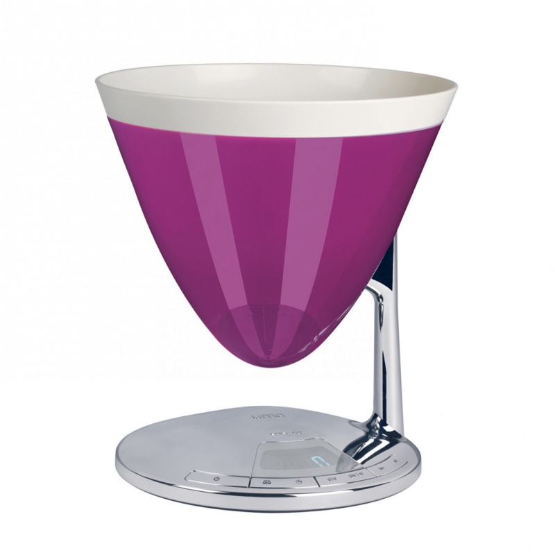 Elektroniczna waga z timerem Casa Bugatti Uma Lilac