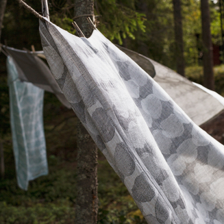  Lapuan Kankurit SADE towel white-gray 95x180 cm - 4