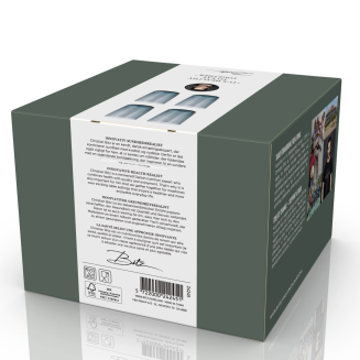 Zestaw 4 szklanek do wody Bitz Kusintha Blue 280 ml - 4