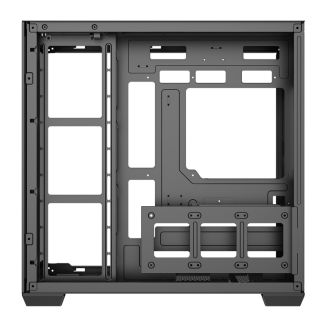  DarkFlash C280 Computer Case (Black) + 7 Fans - 12