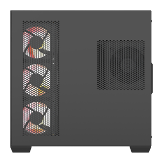  DarkFlash C280 Computer Case (Black) + 7 Fans - 3