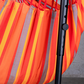 Fotel hamakowy ze stojakiem La Siesta Fiji Outdoor Toucan Comfort - 9