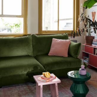 Sofa Fatboy Sumo Medium Velvet Deep Green - 11