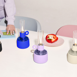 Lampa oliwna Fatboy Flamtastique XS Flash Blue - 9