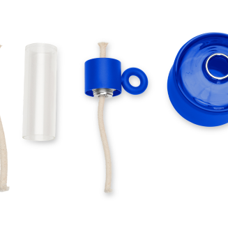 Lampa oliwna Fatboy Flamtastique XS Flash Blue - 4