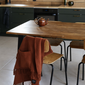  Lapuan Kankurit UNI cinnamon scarf with pockets 60x170 cm - 3