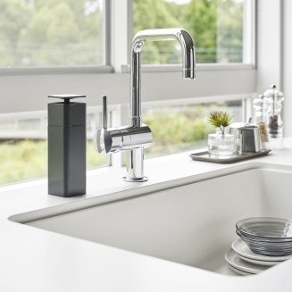  Yamazaki Push Tower dishwashing liquid dispenser, black - 4