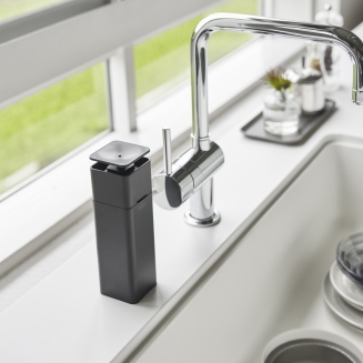  Yamazaki Push Tower dishwashing liquid dispenser, black - 5